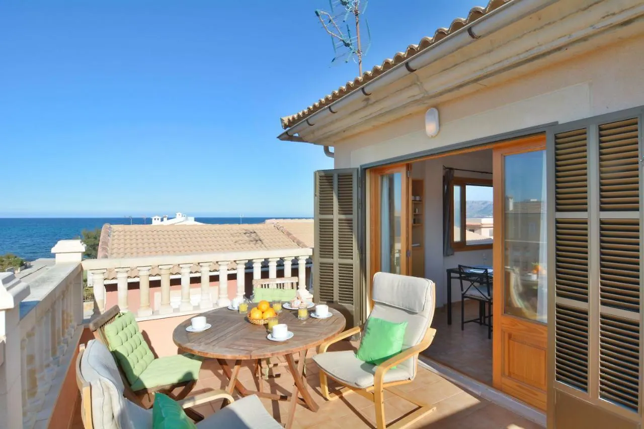 Sea Side Apartment 200 Mts From The Beach In Son Serra ソン・セッラ・デ・マリーナ